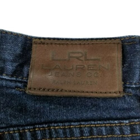 Polo Ralph Lauren Womens Sz 10 Boot Cut Jeans Blue Mid Rise Dark Wash W32 L29.5 - Picture 3 of 12